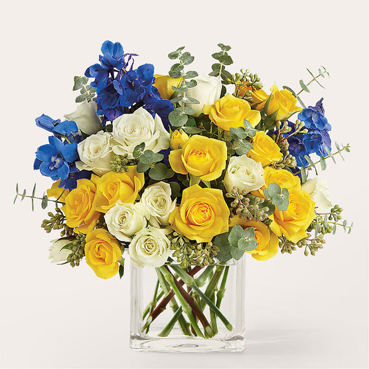 Sparkling Citrine Bouquet –  Kenyon Ave Floral Co Inc, Wakefield RI