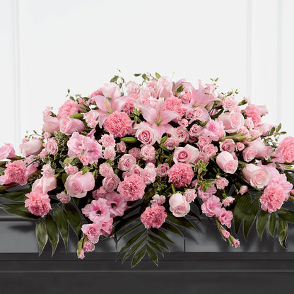 Garden of Comfort Casket Spray (Standard) –  Kenyon Ave Floral Co Inc, Wakefield RI