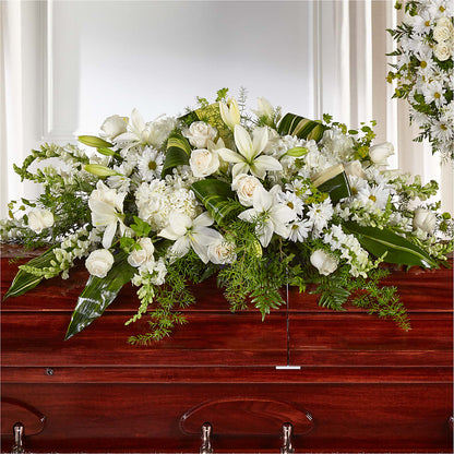Abundance Casket Spray –  Kenyon Ave Floral Co Inc, Wakefield RI