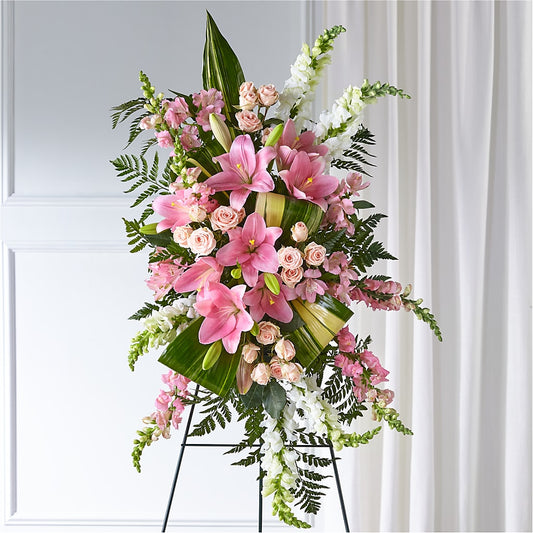 Elegant Embrace Standing Spray –  Kenyon Ave Floral Co Inc, Wakefield RI