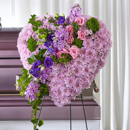 Treasured Love Standing Heart –  Kenyon Ave Floral Co Inc, Wakefield RI