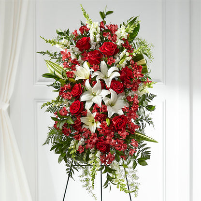 Everlasting Memory Standing Spray –  Kenyon Ave Floral Co Inc, Wakefield RI