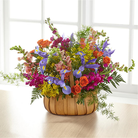 Garden of Life Basket –  Kenyon Ave Floral Co Inc, Wakefield RI