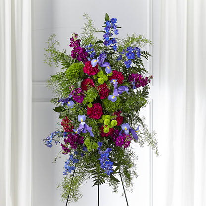 Heavenly Skies Standing Spray –  Kenyon Ave Floral Co Inc, Wakefield RI