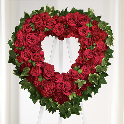 Wholehearted Standing Spray –  Kenyon Ave Floral Co Inc, Wakefield RI