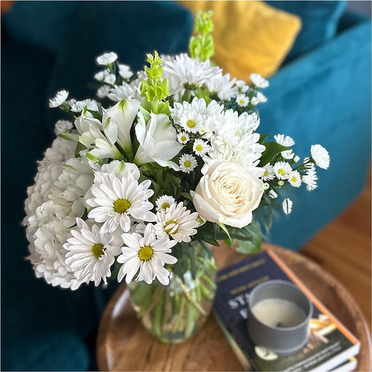 Classic Ivory – A Florist Original –  Kenyon Ave Floral Co Inc, Wakefield RI