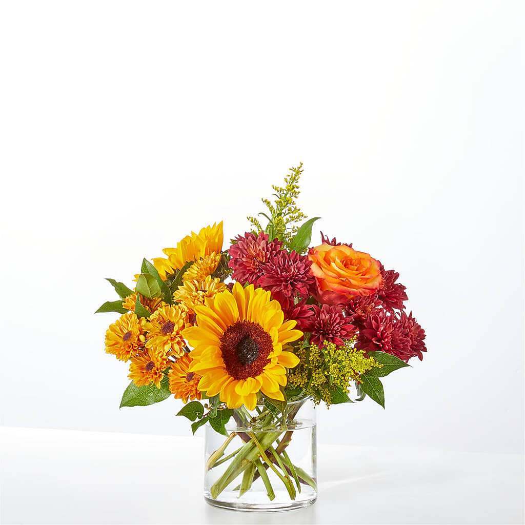 Flannel Scarf Bouquet –  Kenyon Ave Floral Co Inc, Wakefield RI
