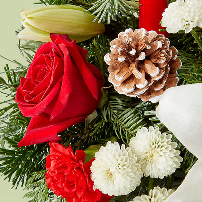 Seasonal Festivities Centerpiece –  Kenyon Ave Floral Co Inc, Wakefield RI
