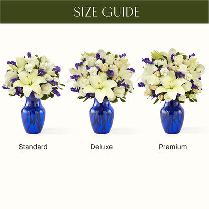 Sapphire Rush Bouquet –  Kenyon Ave Floral Co Inc, Wakefield RI